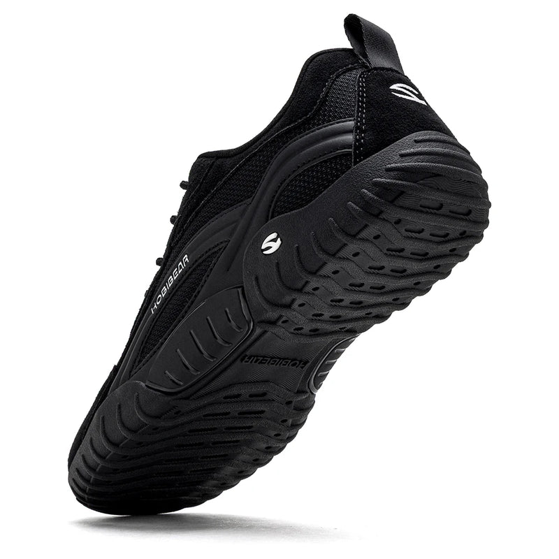 HOBIBEAR Hiking Wide Toe Box Shoes Unisex Outdoor Travel Trail Running Sneakers Zero Drop Minimalist Walking Shoes