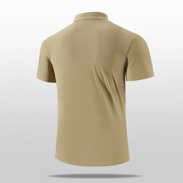 SBWL High Quality Gym New Light Fast Dry Elastic High Quality Outdoor Sports Golf Running Sports POLO Shirt Fashion Casual Shirt
