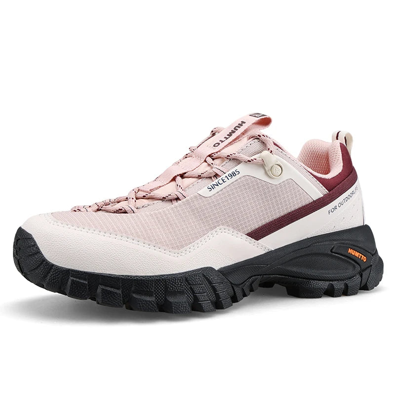 HUMTTO Winter Hiking Shoes for Women Outdoor Water-resistant Woman Treeking Shoes Climbing Mountain Non-slip Walking Sneakers