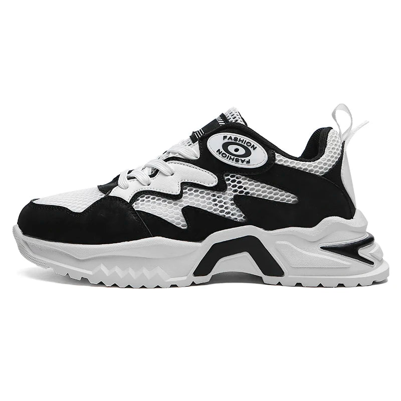 Men Sports Shoes New Mesh Breathable Comfortable Versatile Flat Shoes Summer Outdoor Jogging Casual Fitness Shoes for Men