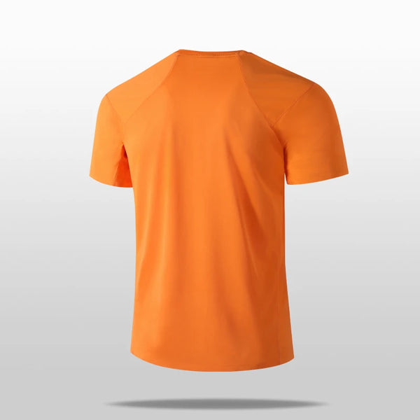 SBWL 2026 Harajuku Summer High-Quality Men's Outdoor Leisure Sports Quick-Drying T-Shirt Running Short Sleeve Tops