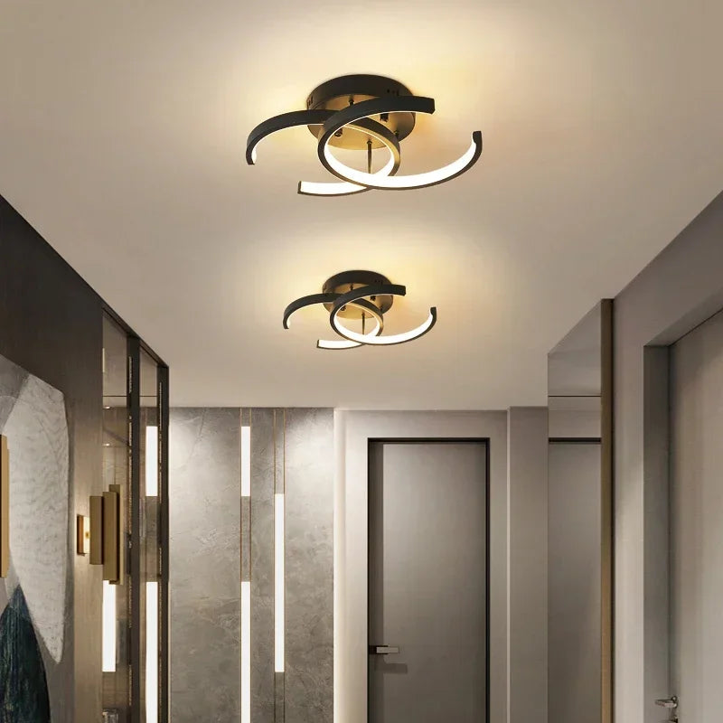 JOYINLED Nordic Ceiling Lighting Chandelier for Living Room Modern Decoration Led Square Round Ceiling Light Fixtures Ceiling