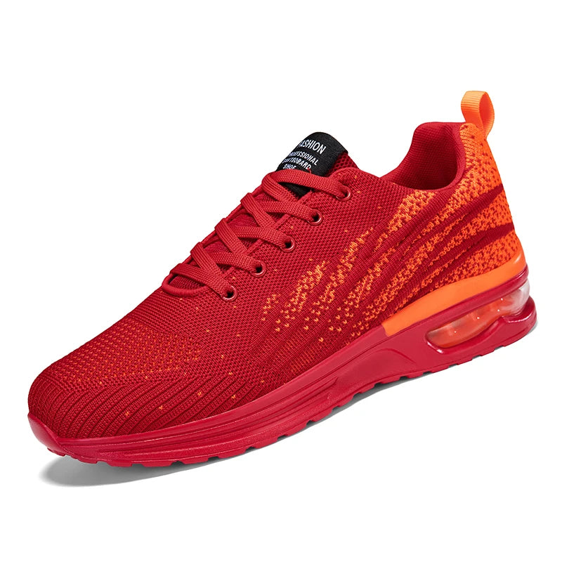 Mens Running Shoes 2025 New Breathe Mesh Cushioning Lightweight Sneakers Multi-color Daily Commuting Casual Tennis Shoes Men