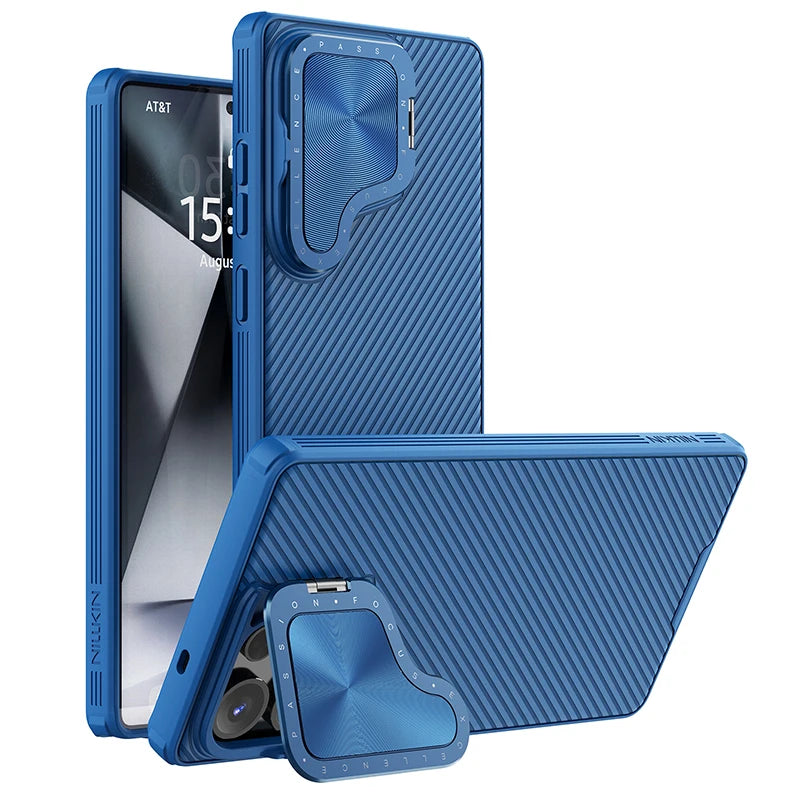 NILLKIN For Samsung Galaxy S25 Ultra Case CamShield Prop With Camera Protection Shockproof Back Cover For Samsung S25 Ultra Case