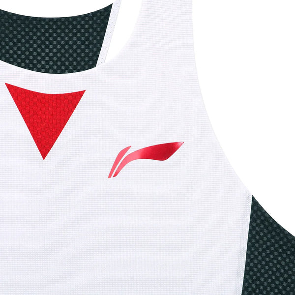 អាវកាក់រត់ប្រណាំងបុរស Li-Ning Dragonflight សាច់ក្រណាត់តឹង 83.3% ប៉ូលីអេស្ទ័រ 11.7% អេឡាស្ទីន 5% ប៉ូលីអាមីត LiNing Sports Vest AAYW199