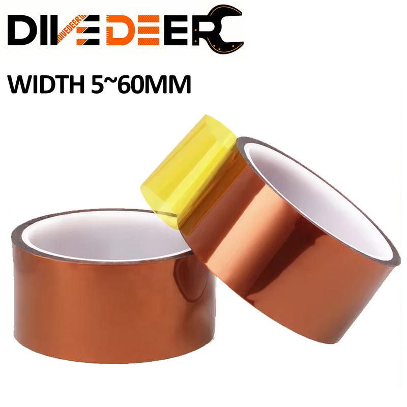 Professional Heat Resistant High Temperature Insulation Electronics Industry Welding Polyimide Kapton Tape Wear-resistant