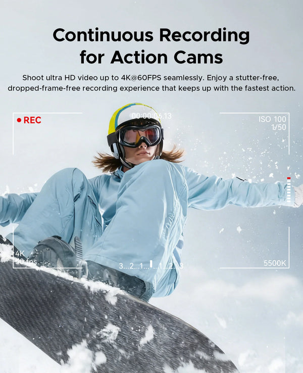 ORICO Ultra microSDXC Memory Card Up to 180MB/s MicroSD Card 4K UHD C10, U3, V30, 4K, A1 A2 for nintendo 3ds Camera Drone