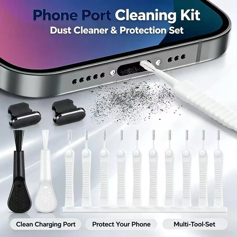 Type-C Interface Cleaning Kit Mobile Phone Charging Tool Computer Keyboard Cleaner Suitable for Digital Devices