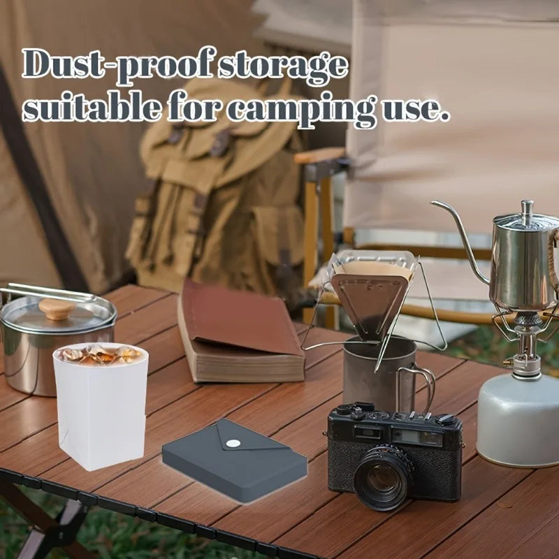 1set Silicone Collapsible Water Cup for Outdoor Camping, Portable Juice, Beer, And Beverage Cup for Travel, foldable cup.