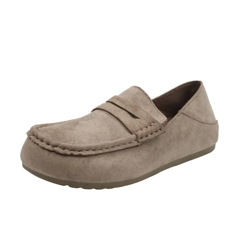 Men's slip on lazy casual shoes four seasons new breathable light soft-sole non-slip comfortable outdoor walking Joker tide shoe