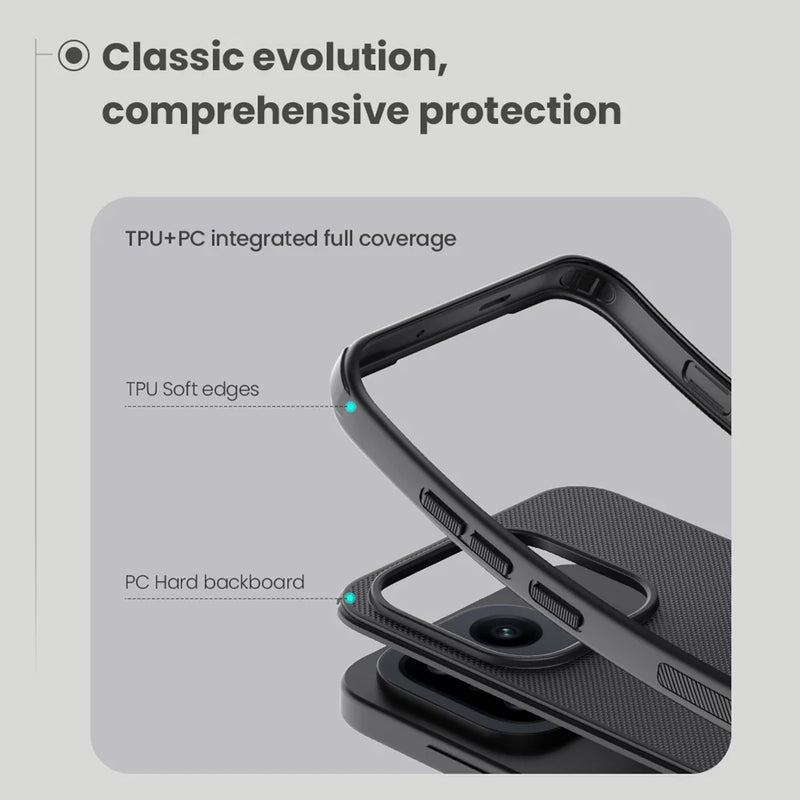 NILLKIN For OnePlus 15 Magsafe Case Super Frosted Shield Pro Magnetic Wireless Charging PC Hard Back Cover for One Plus 15 Cases