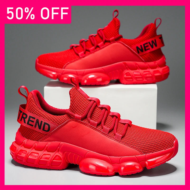 Men Sports Shoes New Soft Breathable Light Outdoor Fitness Shoes 2026 New Comfort Versatile Casual Running Shoes for Teenagers