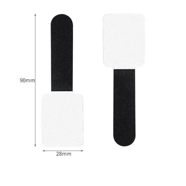 Separate Cable Management Box, Cable Ties, Mouse and Headphone Cable Management Nylon Cable Ties, Reusable Loop Hook Strap, Stra