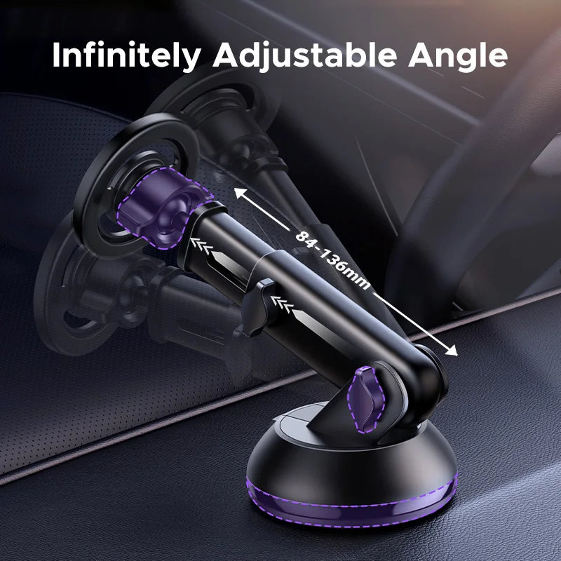 UGREEN Magnetic Car Phone Holder Dashboard Windshield Air Vent 3 in 1 Magsafe Car Phone Stand For iPhone 16 15 14 Pro Samsung Xi