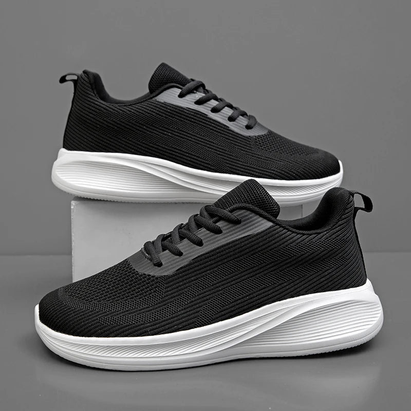 Unisex Running Shoes 2025 New Mesh Luxury Design Four Seasons Lightweight Cosy Daily Casual Couple Sneakers for Mens Women