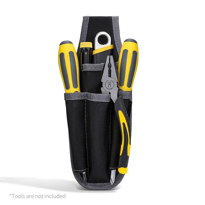1pc Utility Mini Tool Organizer Pouch with Belt Clip,Multi-Pocket Design for Electricians,Construction Workers,Tool Organization