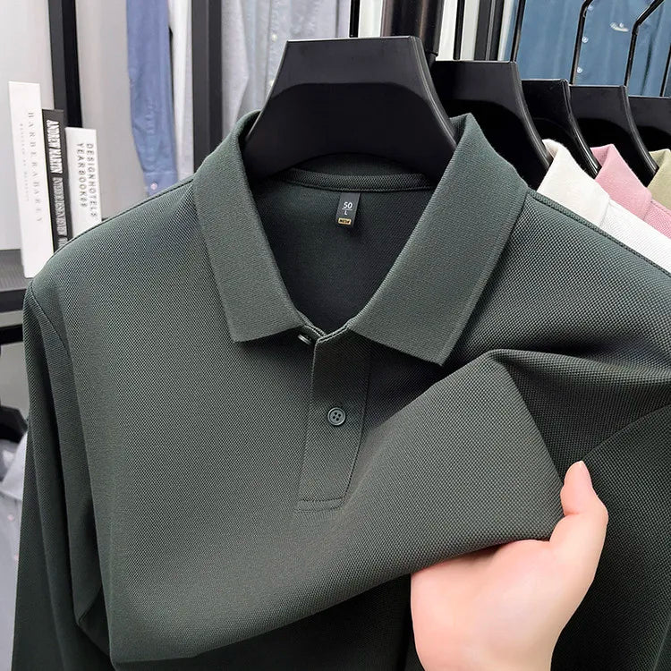 Premium Cotton Polo Shirt - Bright Yellow Green (17 Colors Available) | 260g Mercerized Pima Cotton | Classic Essential Style