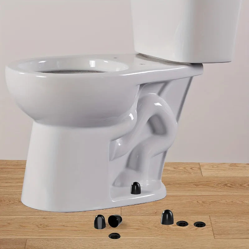 2pcs Round Toilet Bolt Covers -Setup Additional Washers,  Unattractive Bolts, And Makes Toilet Upkeep Easier toilet accessories