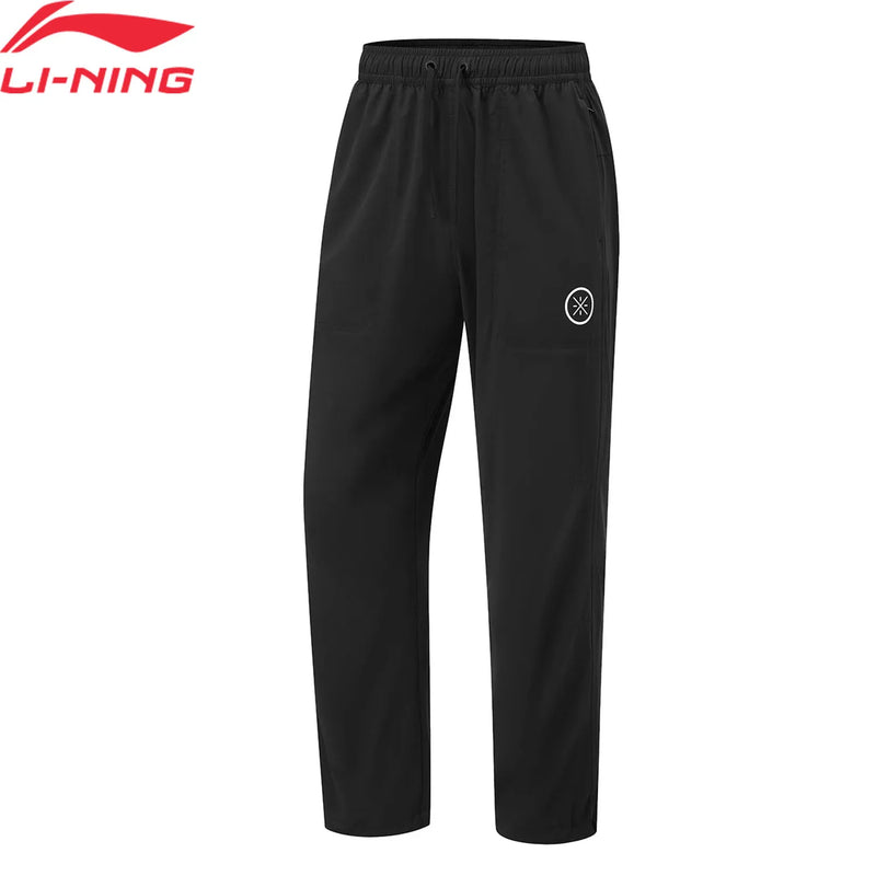 Li-Ning Men's Wade Series Pants AT DRY FREEZE Loose Fit 85%Nylon 15%spandex LYCRA LiNing Sports Trousers AYKU133