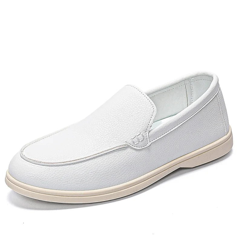 Men's slip on casual shoes Four Seasons new breathable lightweight soft-sole comfort outdoor youth party sports tide board shoes