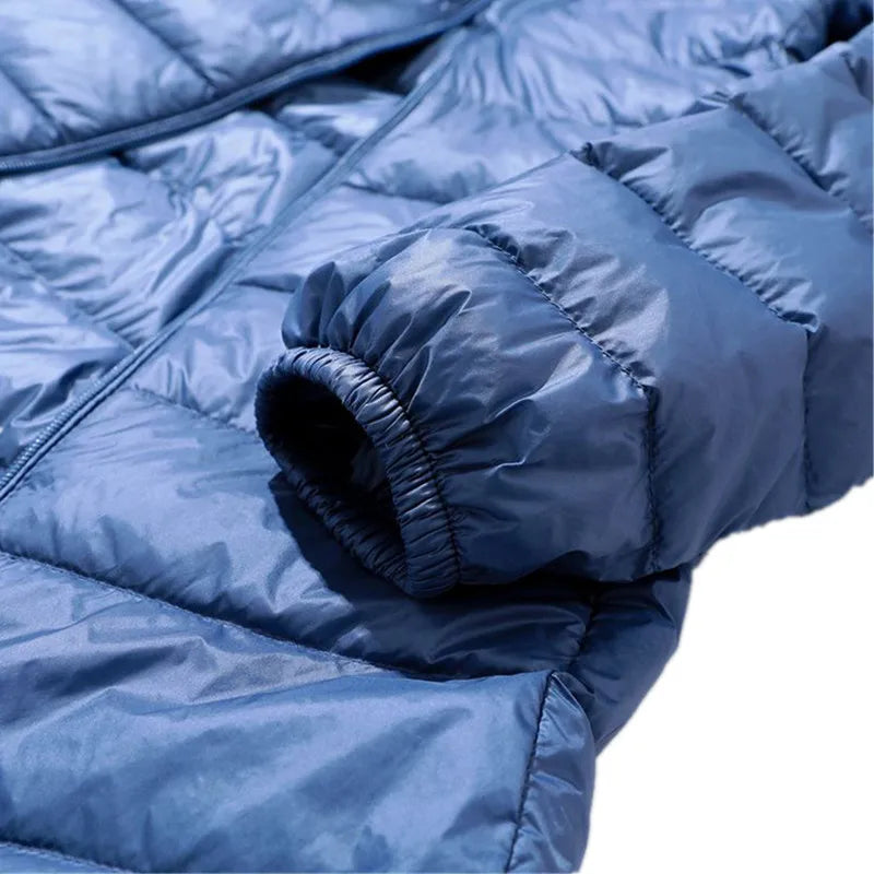 2026 New Waterproof Overcoat Women's Removable Cap Long-sleeved Parkas Winter Warm Jacket Female Red Blue Light/Thin Coats