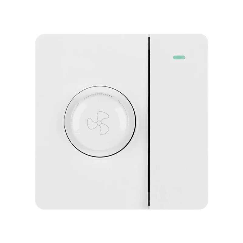Fan electric fan stepless speed regulation with switch panel, ceiling fan governor, 1gang1way with speed regulation switch