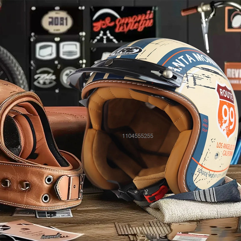 មួកសុវត្ថិភាពម៉ូតូ Capacete De Moto Scooter មួកសុវត្ថិភាពមុខបើកចំហរ ច្រើនលំនាំ Casco Moto Equipment Four Seasons ECE DOT អនុម័ត