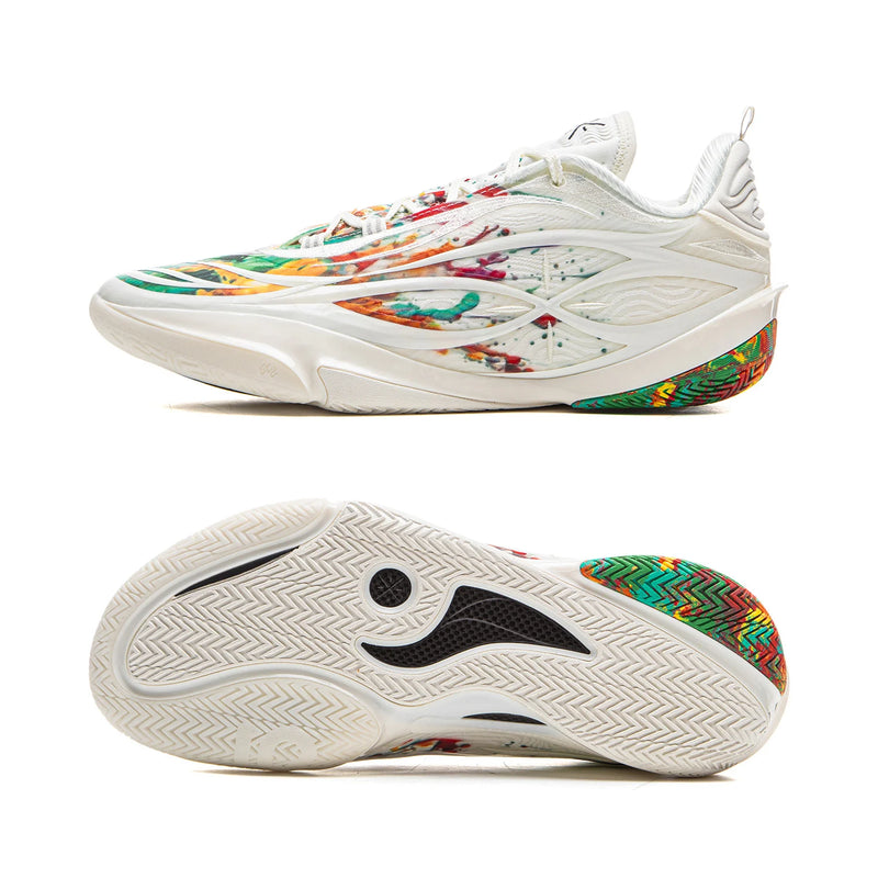 ស្បែកជើងបាល់បោះអាជីព Li-Ning សម្រាប់បុរស WADE 808 5 ULTRA V2 SUPER BOOM Cushion LiNing Competition Sneakers ABAV045