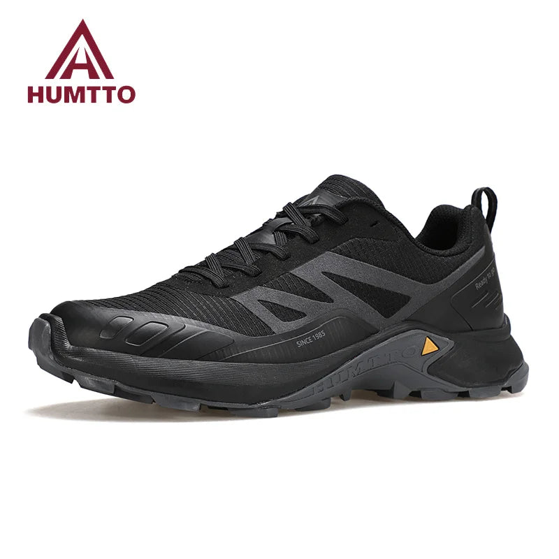 HUMTTO Shoes for Men Winter Climbing Shoes Outdoor High Quality Designer Walking Man Sneakers Non-slip Leather Mens Hiking Boots