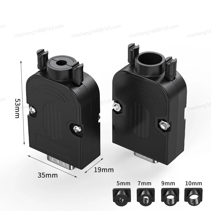 DB15 Solder-free VGA Connector Male Female HDB15-pin Plug Industrial Grade VGA 15 Pin 3+9 Computer Monitor Projector Connector