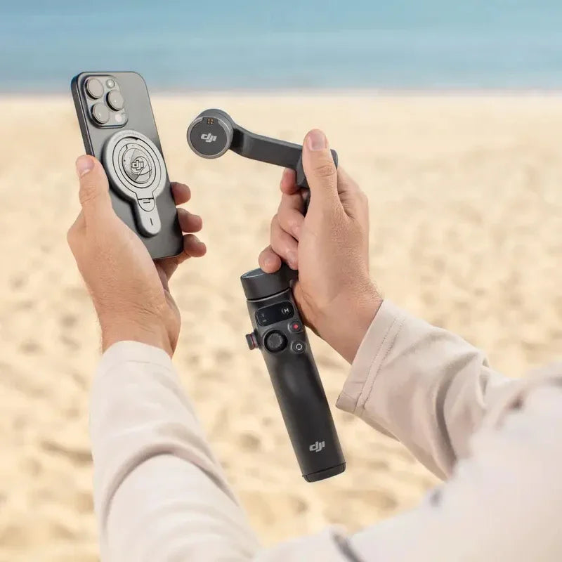 DJI OM Magnetic Quick-Release Mount Designed for iPhone users for DJI Osmo Mobile 7P