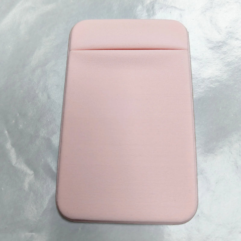 1pc Mobile Phone Pocket Self Adhesive Card Holder Stick On Wallet Sleeve with Adhesive ID Credit Card Holder for iPhone Android