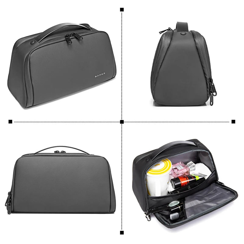 BANGE Oxford Fabric Men Portable Storage Bags Toiletry Kits Organizer Women Cosmetic Bags Waterproof Hanging Travel Wash Pouch
