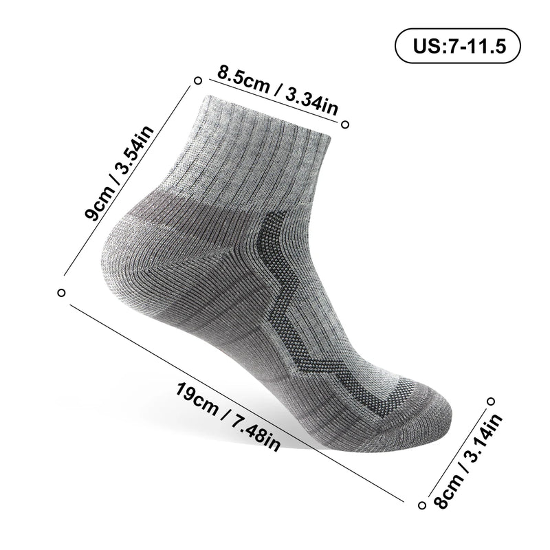 WRELS Merino Wool Socks Unisex Super Thick Thermal Hiking Socks for Cold Weather Compression Running Socks Outdoor Warm Socks