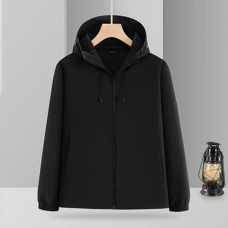 Detachable sleeves transform into a vest Two wear trench  Fleece hooded soft shell Windbreaker  warm waterproof windproof hiking