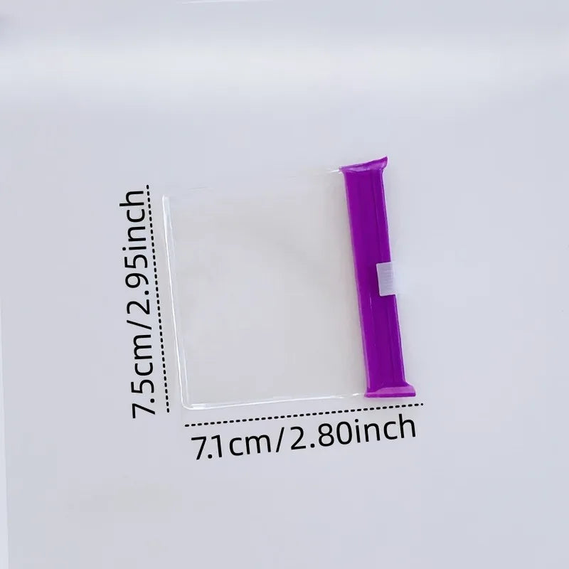 5/10pcs Mini Useful Storages Bag and Stickers, Zipper Bag Set,Self-Sealing Drug Storage Device, Travel Accessories.Random Color.
