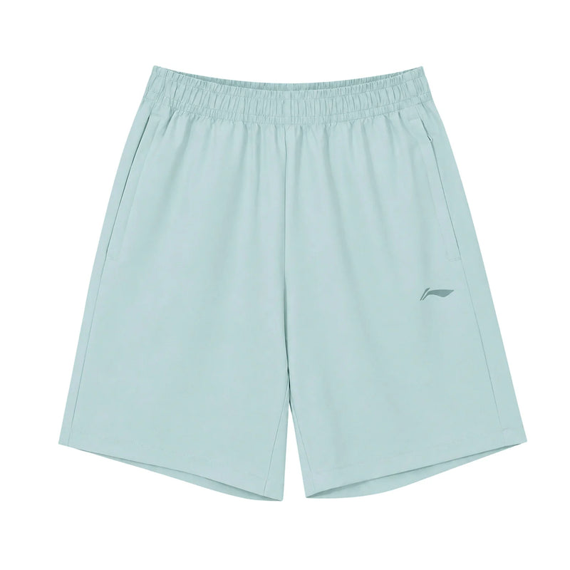 ខោខ្លីហ្វឹកហាត់បុរស Li-Ning LN ស្ងួតលឿន 86% Polyester 14% Elastane ទំហំធម្មតា បាត Lining Sport ដែលអាចដកដង្ហើមបាន យឺត AKSW133