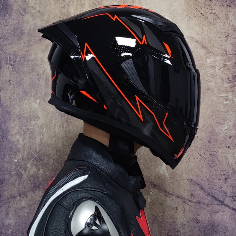 Motorcycle helmet double lens full mask capacete de moto cyclist casco para moto kask helmets