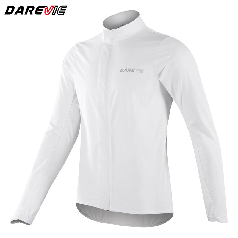 អាវ DAREVIE សម្រាប់បុរស អាវការពារទឹក និងកាំរស្មីយូវី ទន់ ការពារខ្យល់ ស្រាល ទន់ ការពាររអិល អាវភ្លៀង អាវជិះកង់ក្រៅផ្ទះបុរស