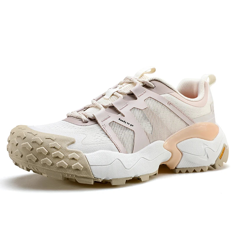 HUMTTO Outdoor Hiking Shoes for Women's Breathable Anti-slip Trekking Sneaker Woman Lightweight Summer Climbing Trail Sneakers