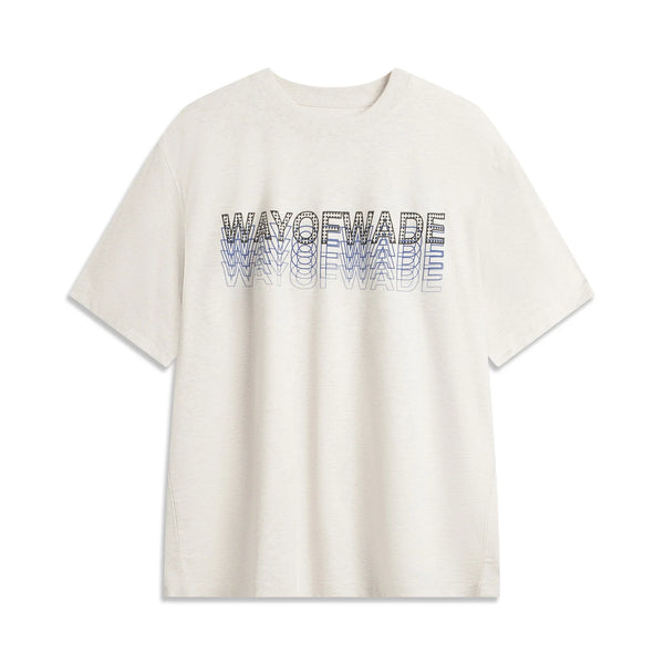 អាវយឺតបុរស Li-Ning Wade កម្រិតស្ងួត 64% កប្បាស 36% ប៉ូលីអេស្ទ័រ រាងធម្មតា កមូល អាវកីឡា LiNing AHSV015