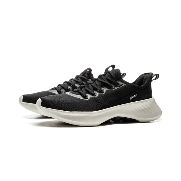 ស្បែកជើងកីឡា Li-Ning សម្រាប់នារី SOFT ESSENTIAL V2 រអិលលើស្បែកជើងធម្មតា ទន់ ងាយស្រួលពាក់ AGLV022