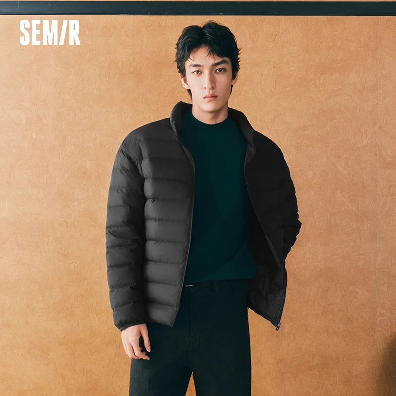 អាវរោមសត្វ Semir សម្រាប់បុរសនិងស្ត្រី ធន់នឹងទឹក ធន់នឹងខ្យល់ ធន់នឹងស្នាមប្រឡាក់ ៩០ ភាគរយ ធ្វើពីរោមសត្វ អ៊ីសូឡង់កម្ដៅ រដូវរងា ឆ្នាំ២០២៦
