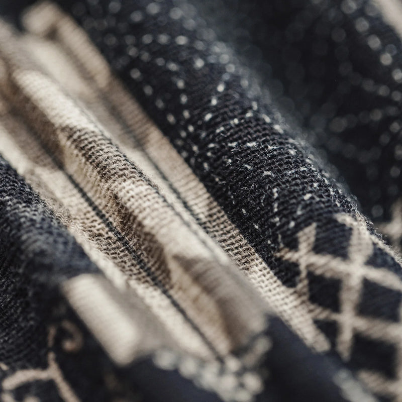 កាបូប MADEN ខោ Denim ដែលអាចបត់បានទាំងសងខាង សម្រាប់បុរសនិងស្ត្រី កាបូបស្ពាយចំហៀង កាបូបស្ពាយចំហៀង កាបូបស្ពាយបែប Vintage បោកគក់ ធ្ងន់ ងាយស្រួលយកតាមខ្លួន សម្រាប់ធ្វើដំណើរ