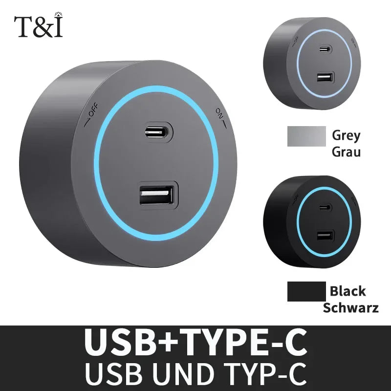 Wall power rail socket EU, kitchen aluminum expansion socket 40cm 50cm, built-in socket on countertop