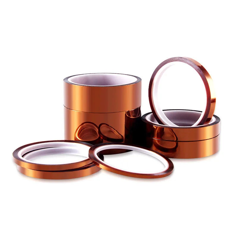 5-60mm Kapton Tape Polyimide Adhesive Insulating capton tape Electric insulating Heat Tape For PCB insulation Protection
