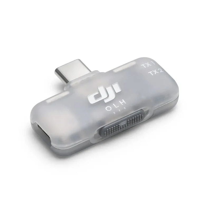 DJI Mic Series Mobile Receiver Supports Mic Mini, Mic 2, and Mic 3 mixed connection Original Accessories in Stock