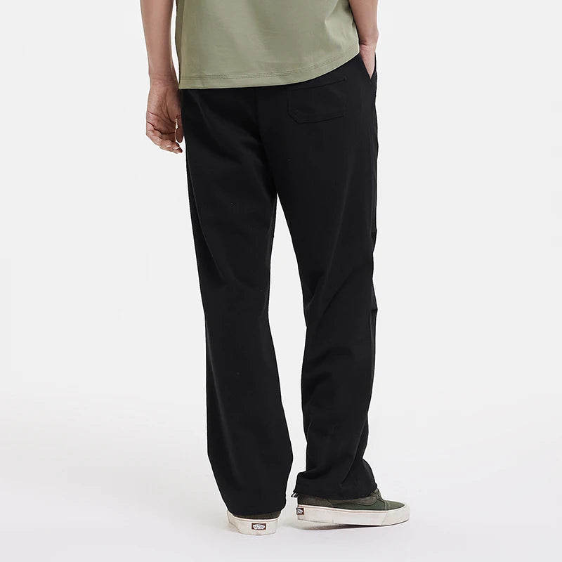 Semir Men Pants Workwear 2026 Parachute Knitted Loose Fit Straight Urban Casual Everyday Style Soft Comfortable Daily Wear