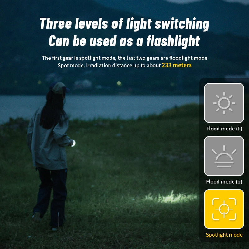 Naturehike Camping Electric Mosquito Killer Light Outdoor Hiking Mosquito Zapper Night Fishing Floodlight Portable Mosquito Lamp