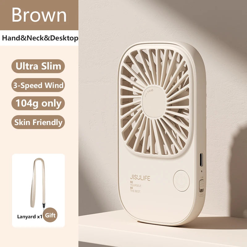 JISULIFE Mini Handheld Fan Portable Fan, Small Desk Fan with Bracket, USB Rechargeable Lash Fans,Eyelash Makeup Fan